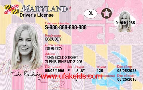How To Make A Fake Maryland Drivers License